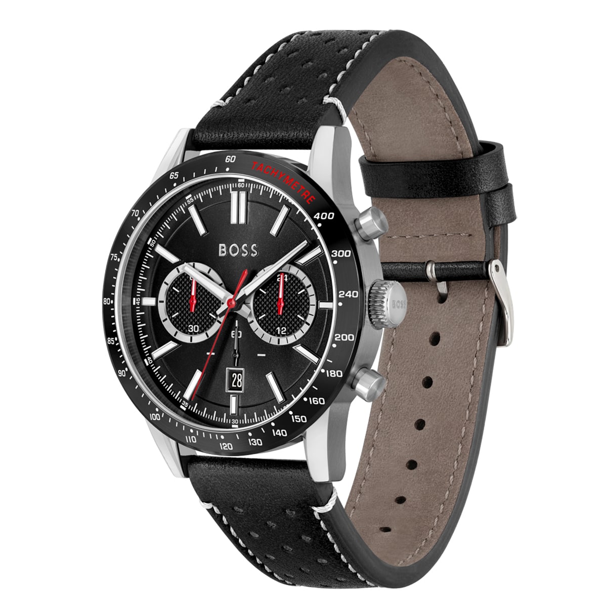 MONTRE HUGO BOSS HOMME ALLURE CHRONO CUIR